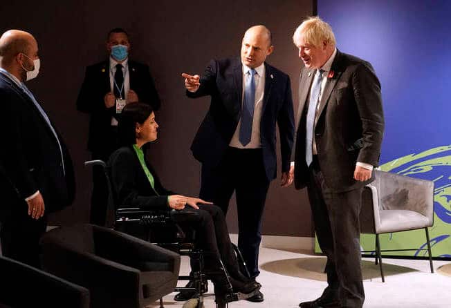 Boris Johnson apologizes to Israeli minister Karine Elharrar over wheelchair access