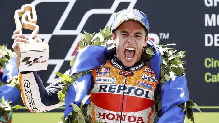 Marc Marquez ha vinto in Catalogna il quarto Gp della stagione