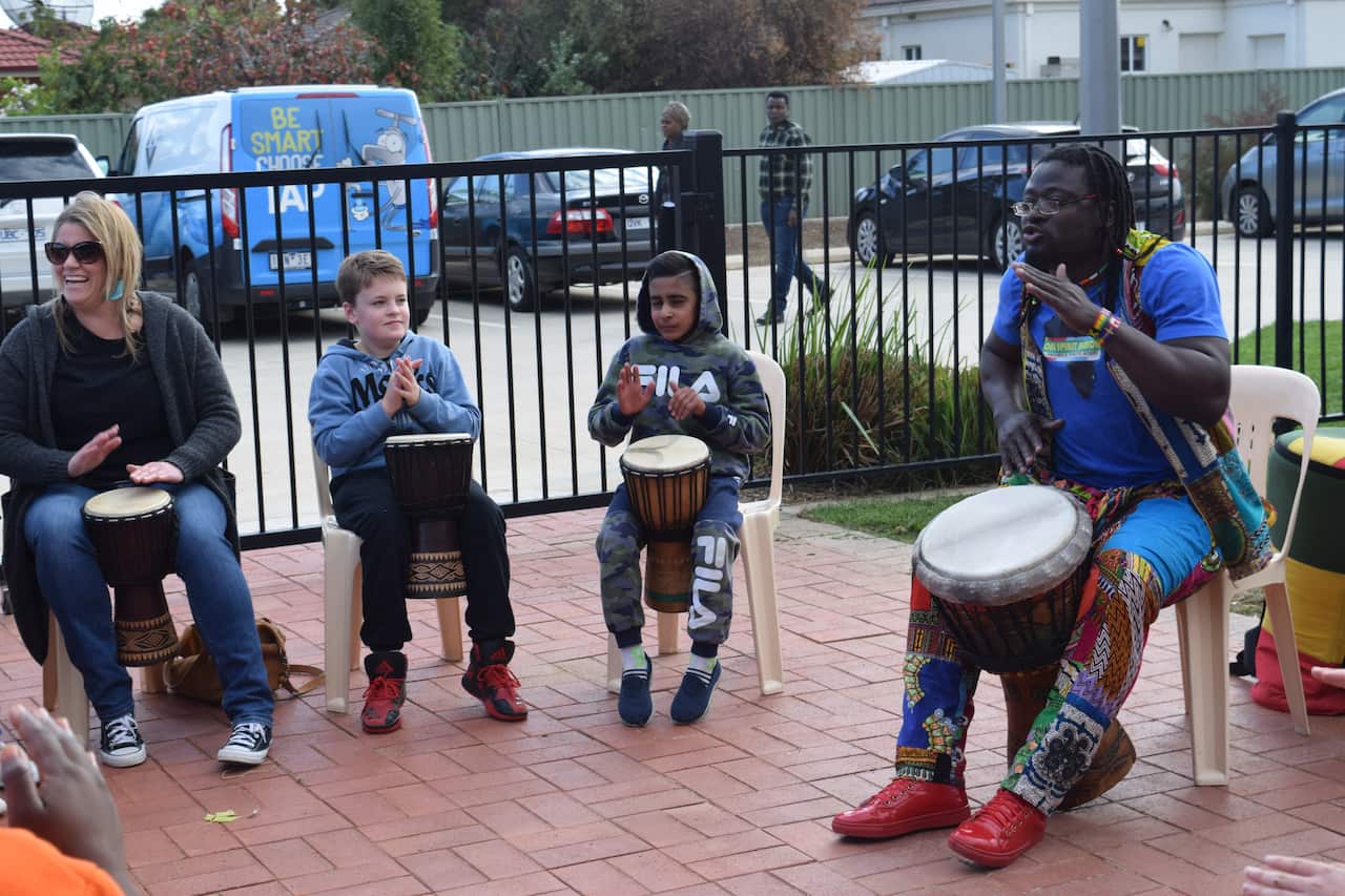 Drumming workshop with Fred Nii Addo 