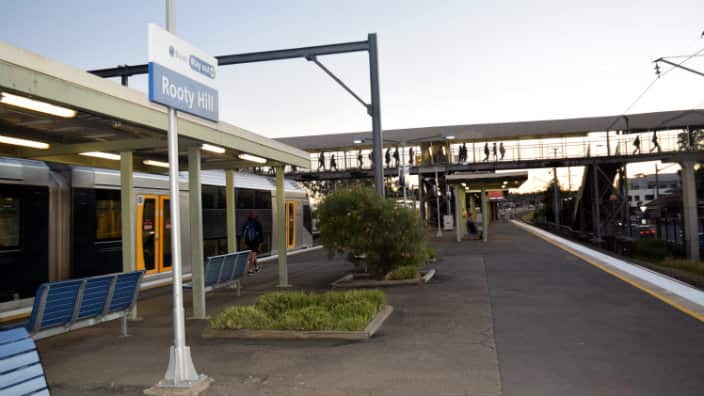 Rooty Hill train station