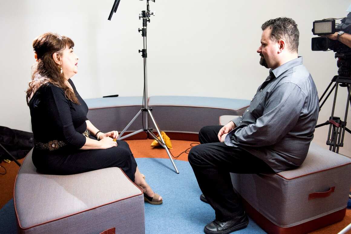 Jasminka interviewed by Aleksandar Zivkovic 