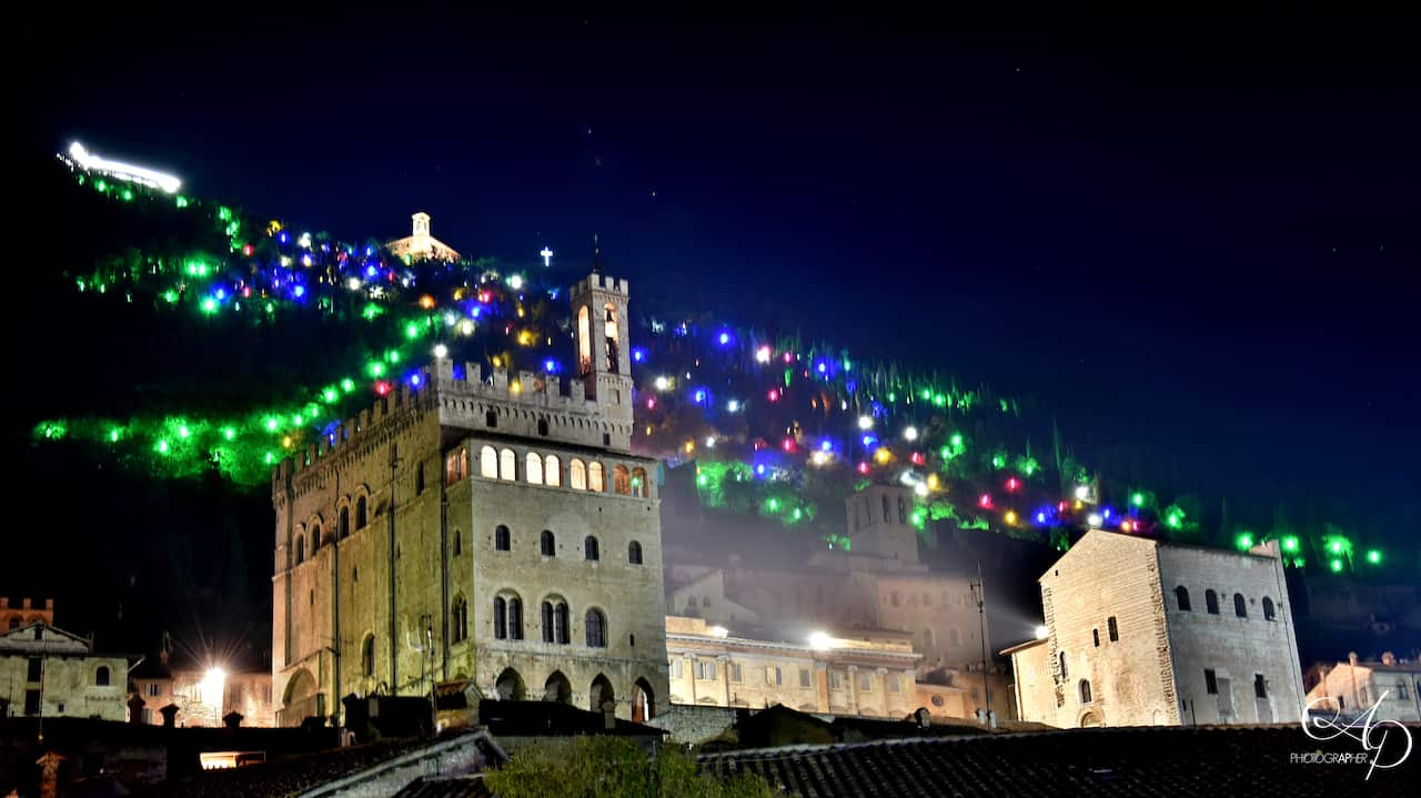 Il borgo medievale di Gubbio 