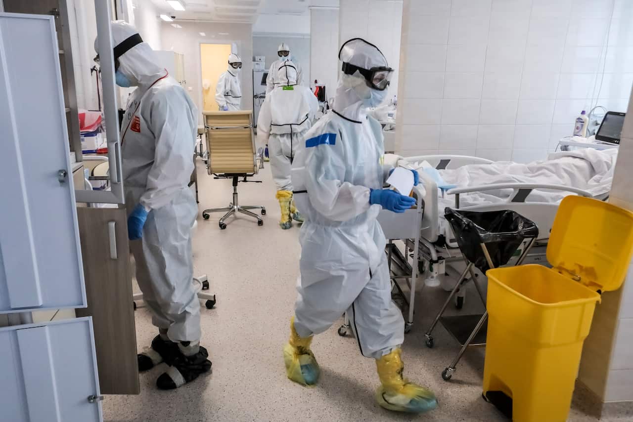 Russian health authorities said the sharp rise in new coronavirus cases reflected increased testing.