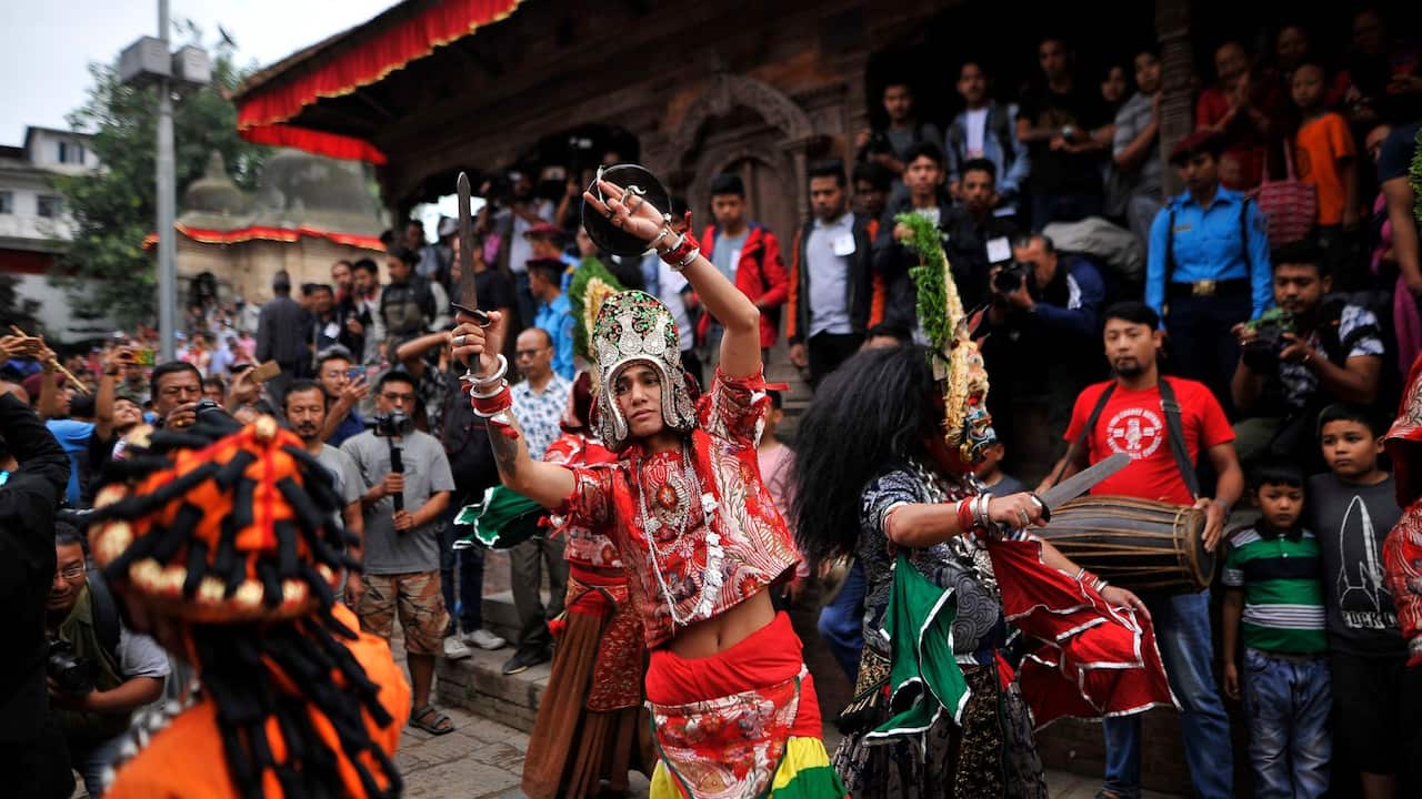 Indra Jatra_nepali festival