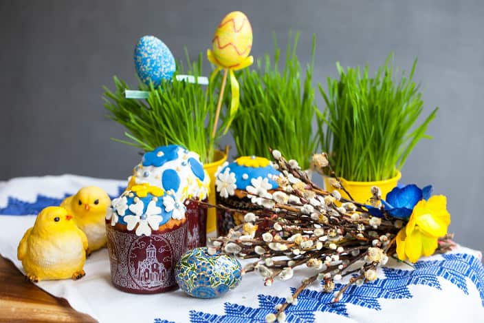 Russian Easter Bread Kulich