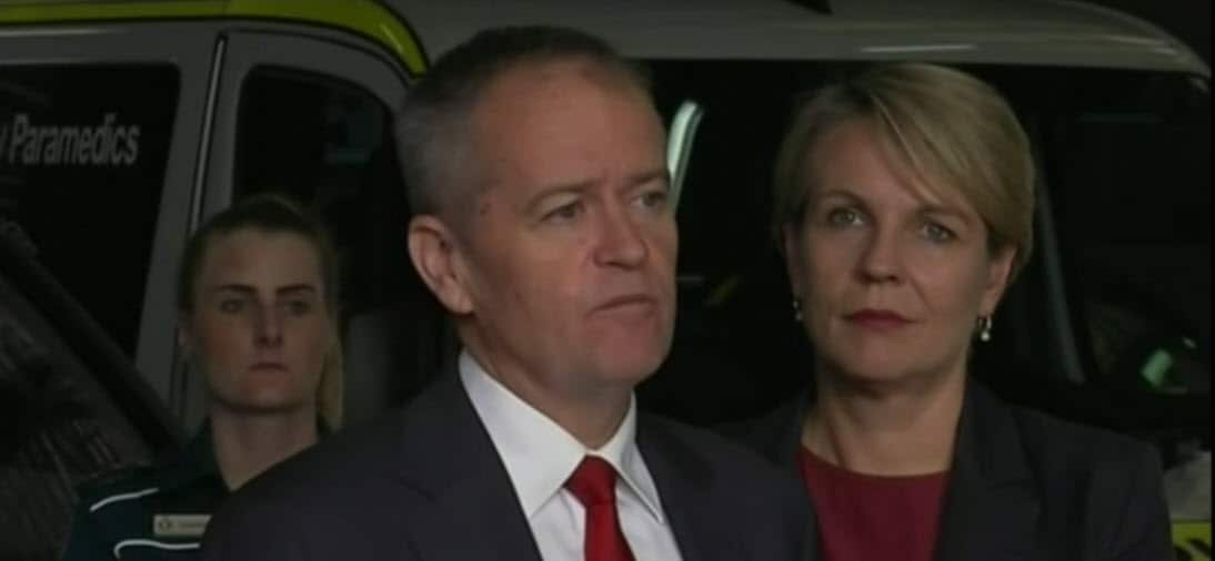 Bill Shorten and Tanya Plibersek.