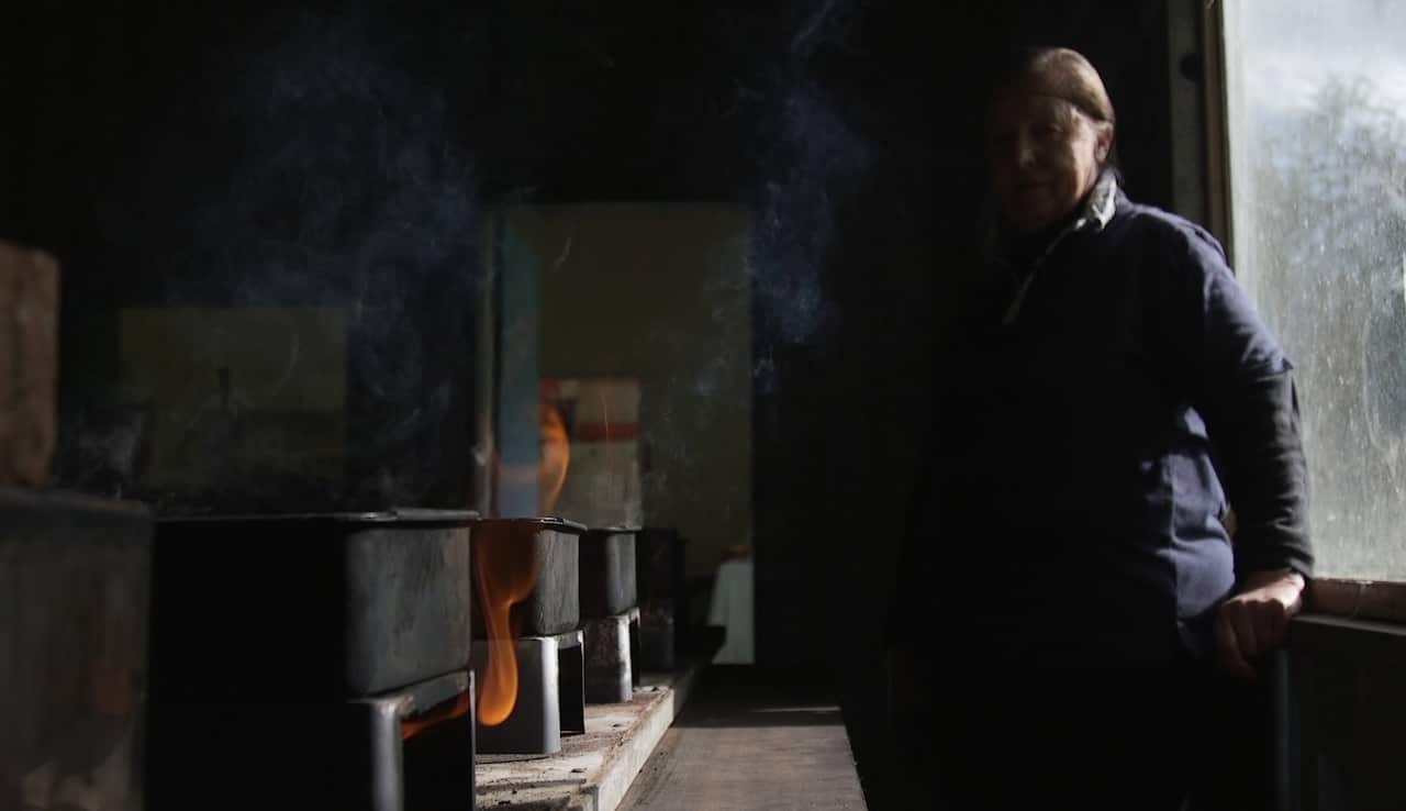 Ann smokes each piece of trout in its own individual tin