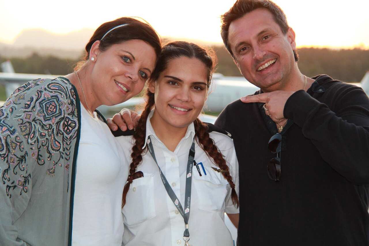 Tori Nikolau Indigenous pilot