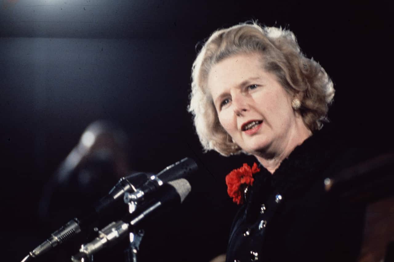 Margaret Thatcher in 1975 takes over from Edward Heath as the new leader of the Conservative Party.