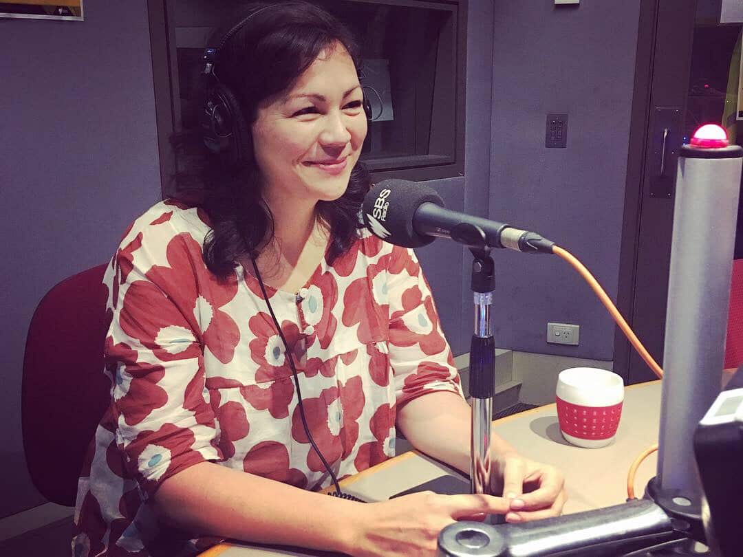 Emiko Davies in our studios