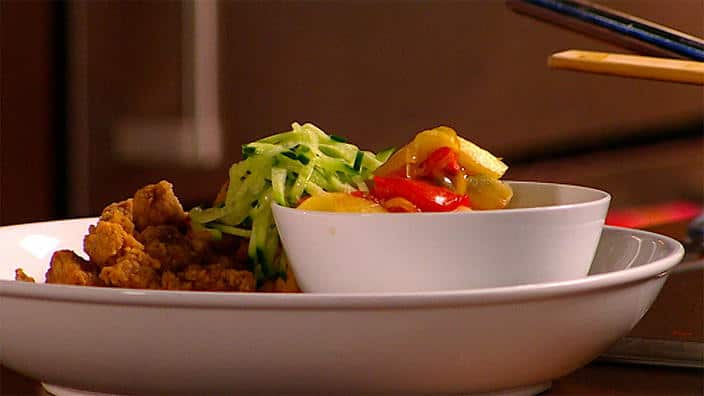 Kylie Kwong's sweet and sour pork