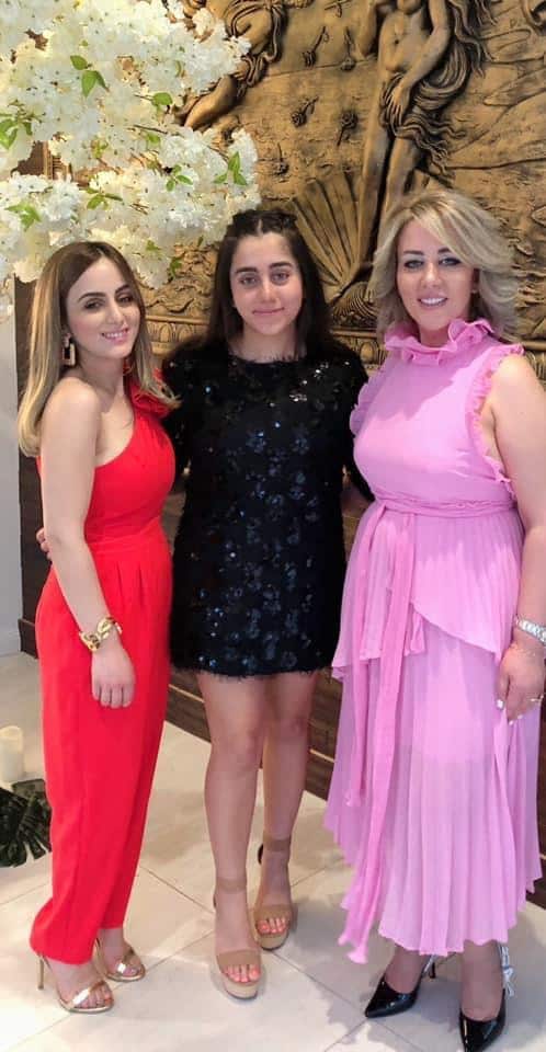 Eva Melhem and family