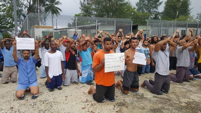 Manus detention protests