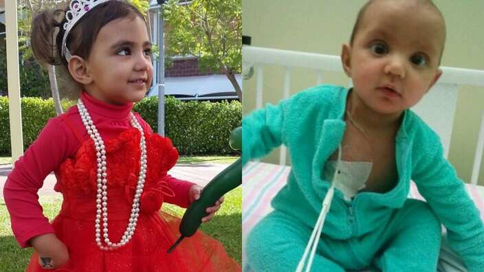Vanhi was diagnosed with leukemia when she was 3 months old and passed away soon after her 2nd birthday