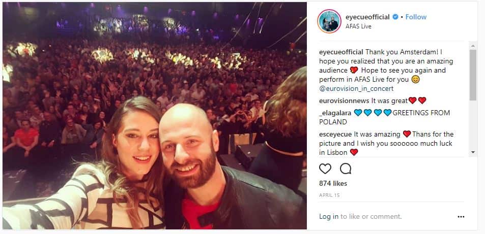 Marija and Bojan Eye Cue 
