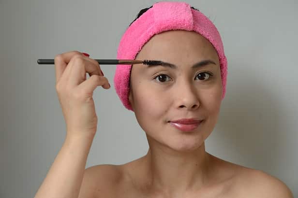 Brush through brows