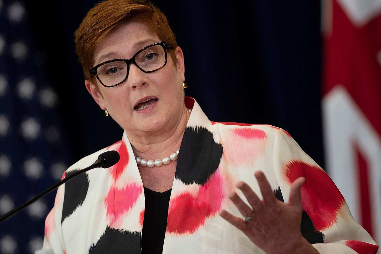 Australia's Foreign Minister Marise Payne.
