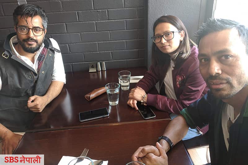 Nepali Football Fans in Canberra Rajish Aryal 