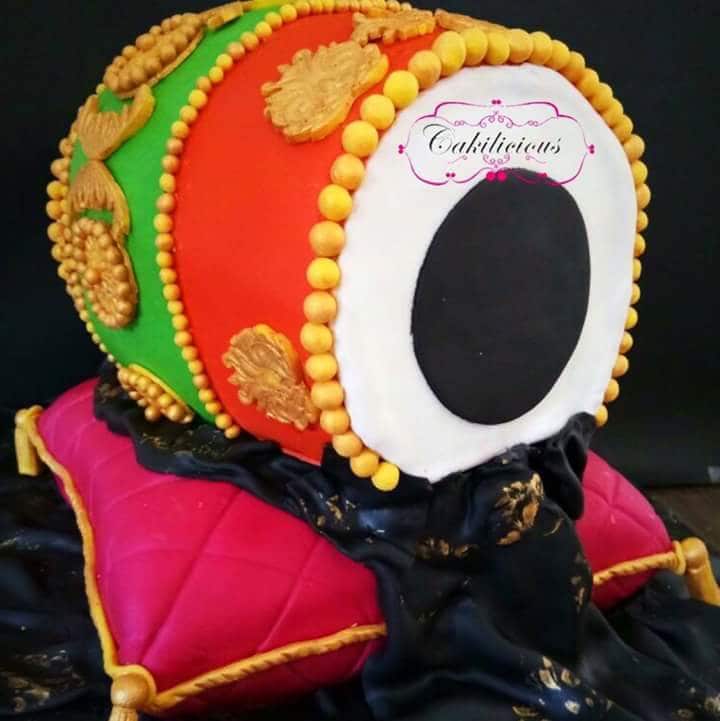 Paithani cakes by Tanvi Pashilkar