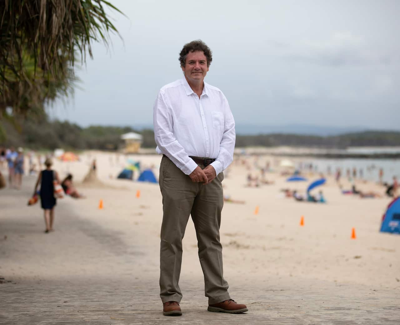 Councillor Brian Stockwell in Noosa.