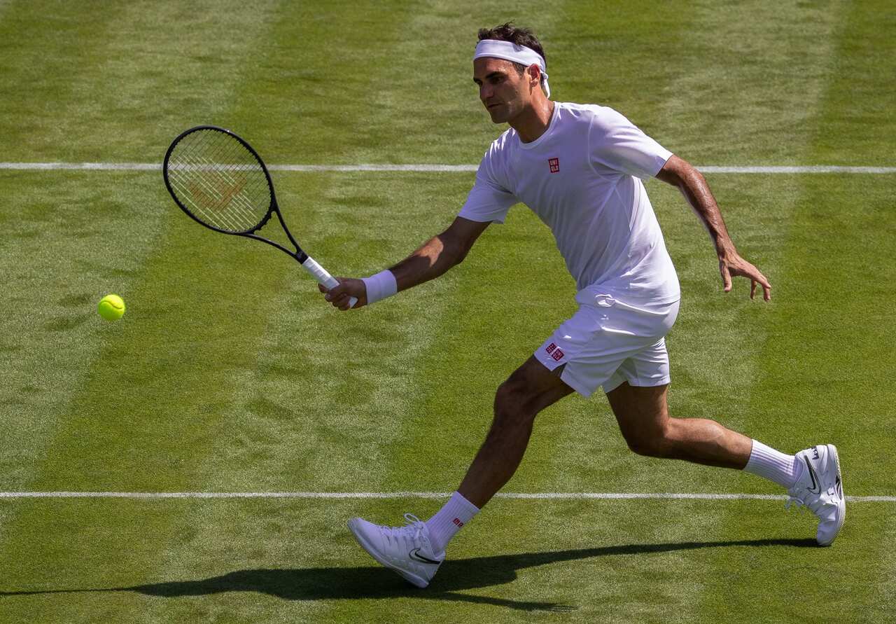 Roger Federer ha vinto 8 volte il torneo di Wimbledon