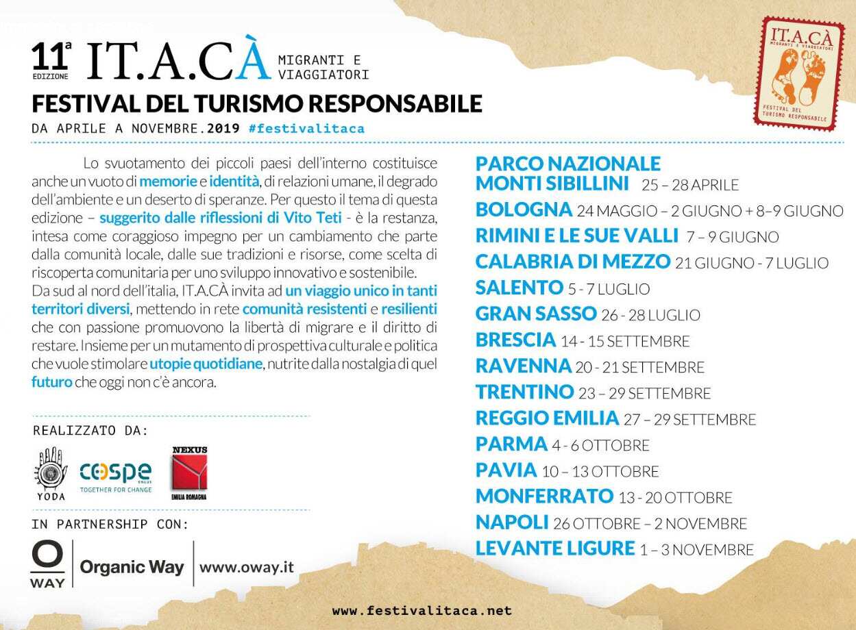 Il festival prosegue fino a novembre