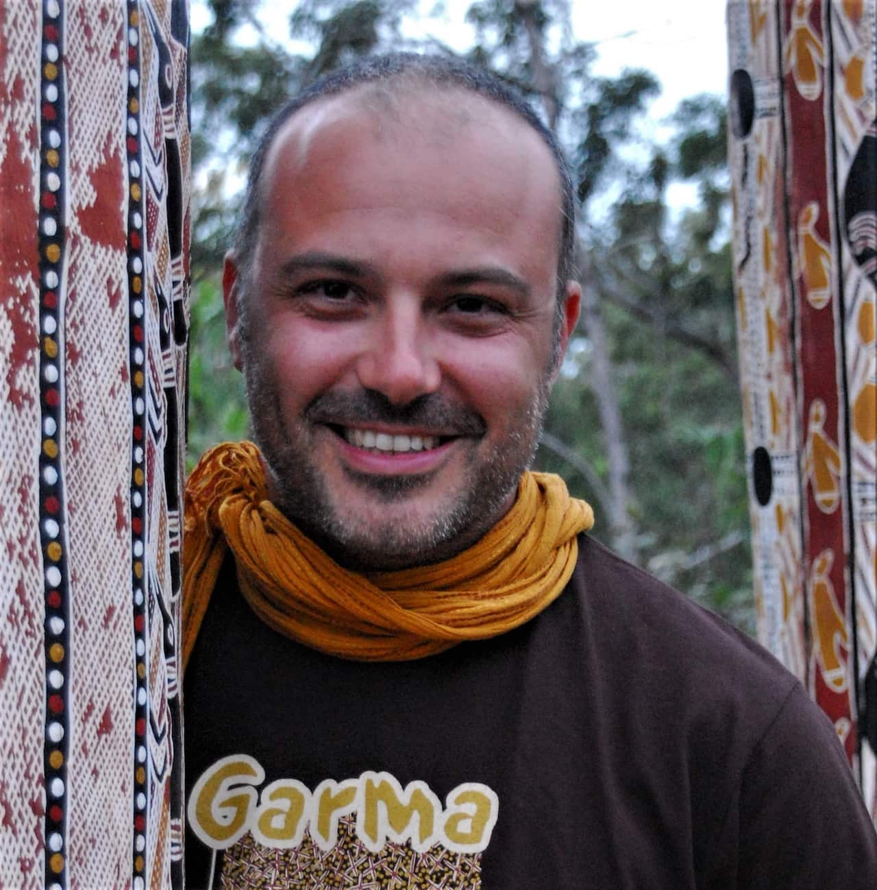 Fiorino Fiorini nel 2008 al Garma Festival of Traditional Cultures, il più grande raduno dedicato alle 'First Nations' in Australia