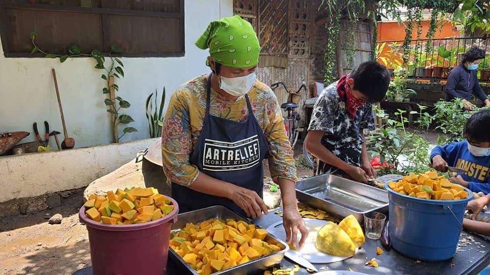 ARMK, disaster cooks, philippines