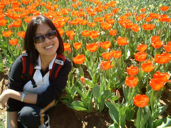 Gloria Win, in her early days in Australia