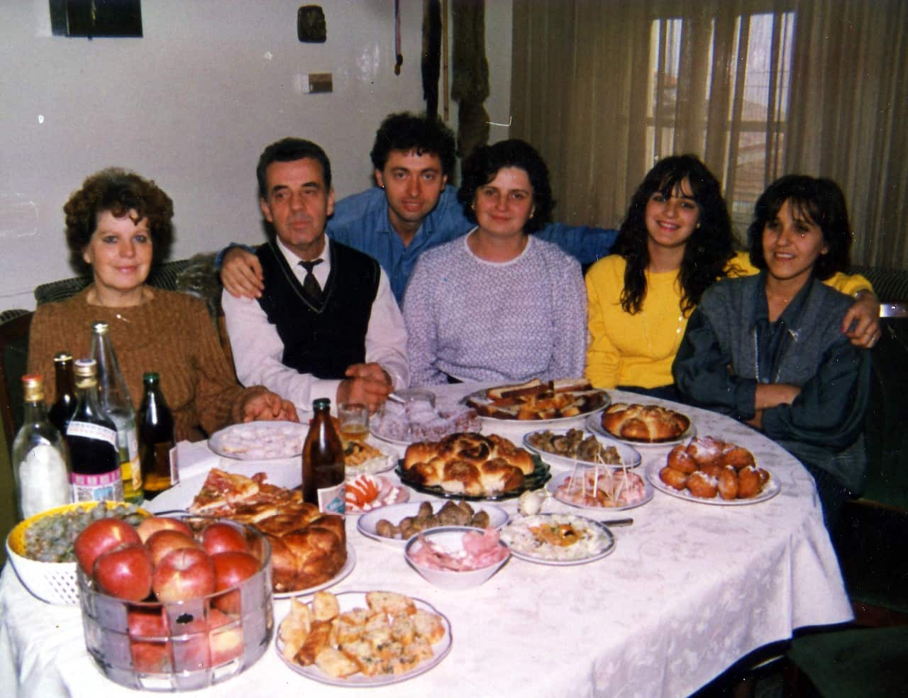 Lidija Berberu and family
