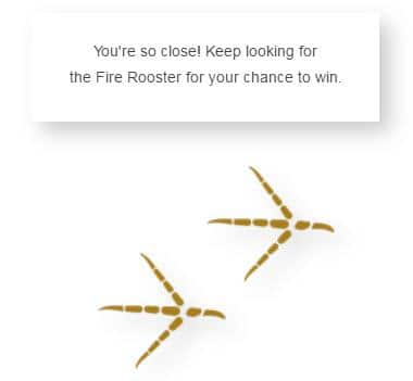 Fire Rooster footprints as they will appear across the sites 