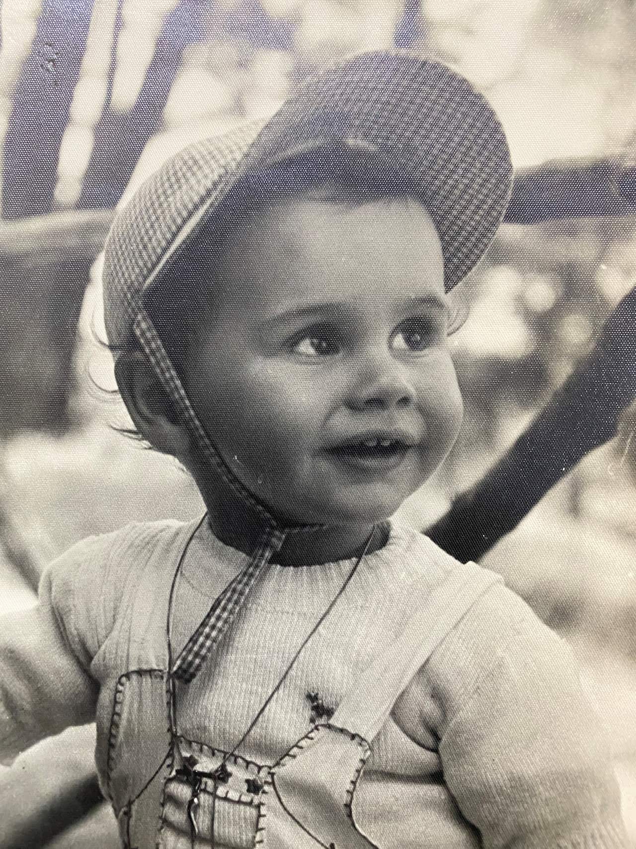 Francesco Pascalis when he was 2.