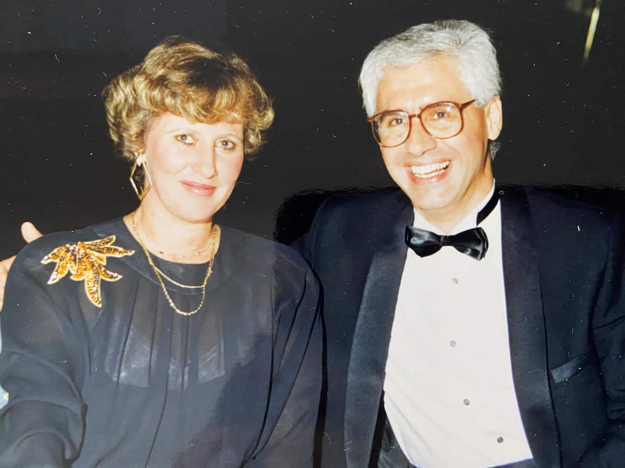 Francesco Pascalis with his wife Christina