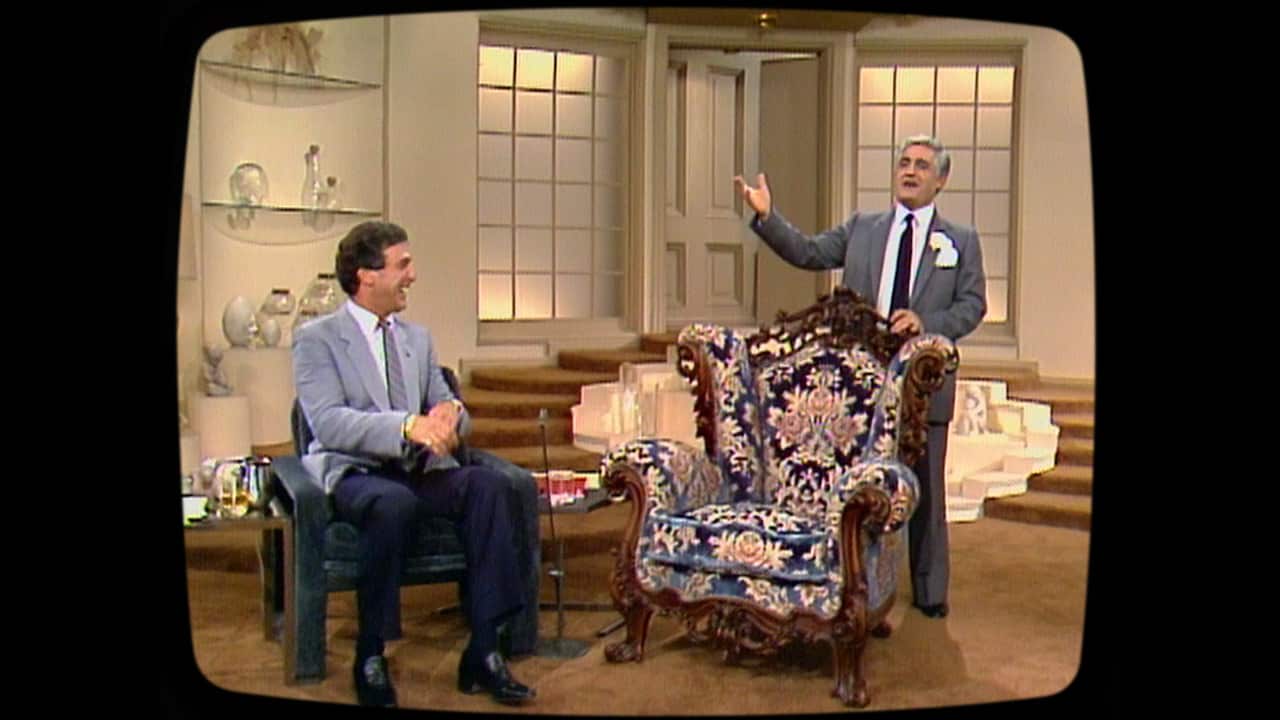 Franco Cozzo during an interview with Don Lane.