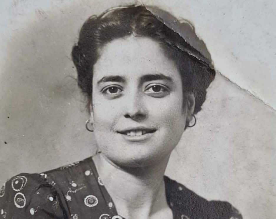 Nicolina, Frank's mother, in 1947.