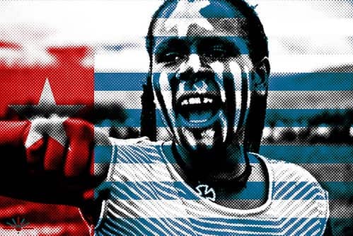 Free West Papua - ALT Papua separatism poster.