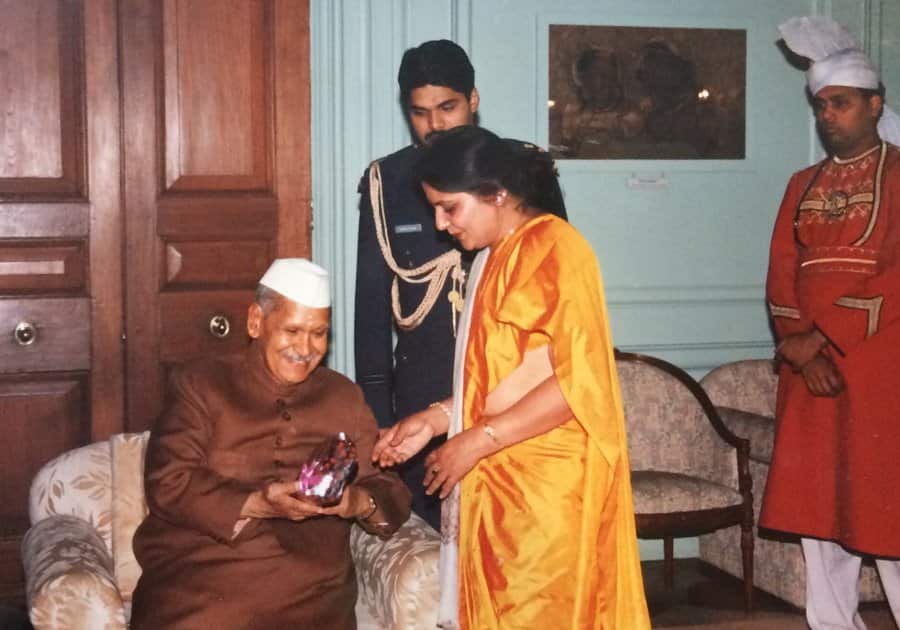 Dr Mridul Kirti with 