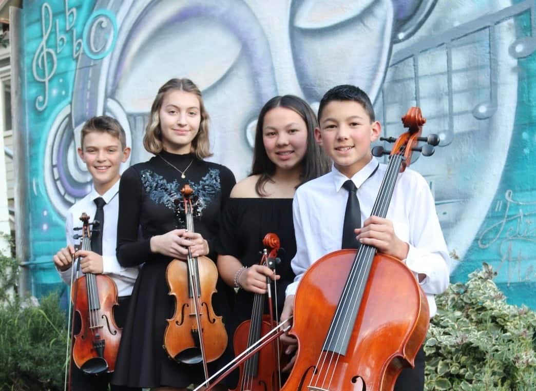 The Cousin Quartet.