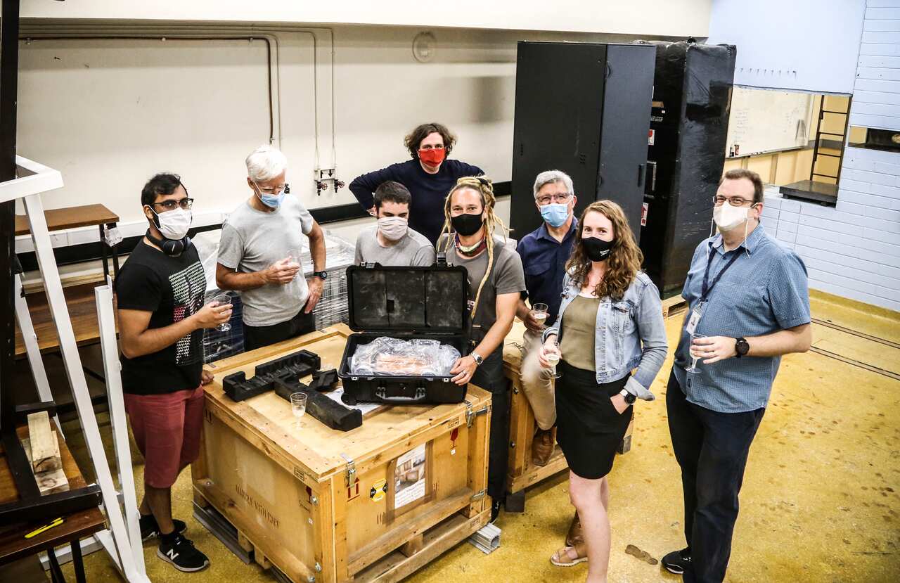 L'arrivo di XBOX-3 alla University of Melbourne