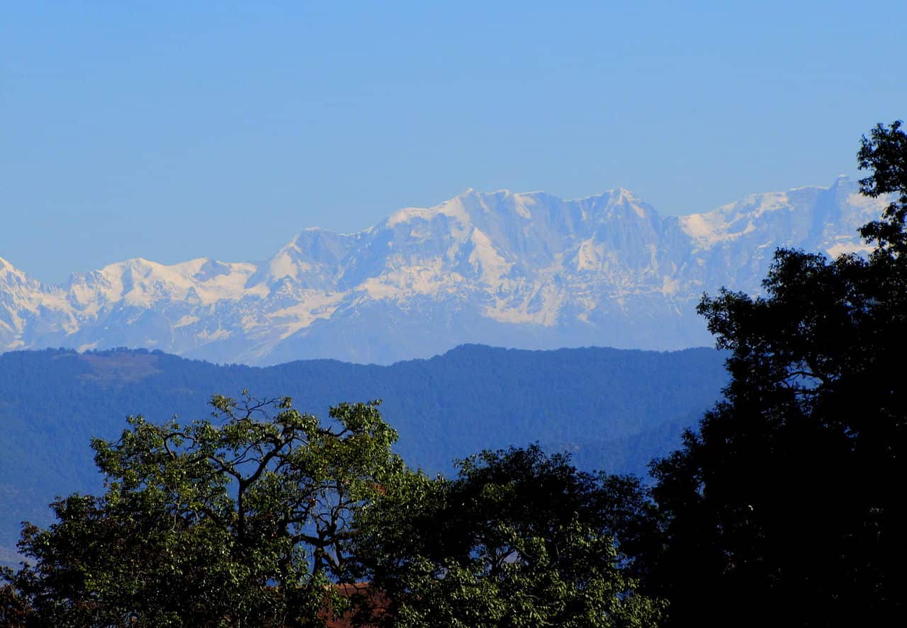 Himalayan range Nature, scenery, mountains, forests of north Uttarakhand