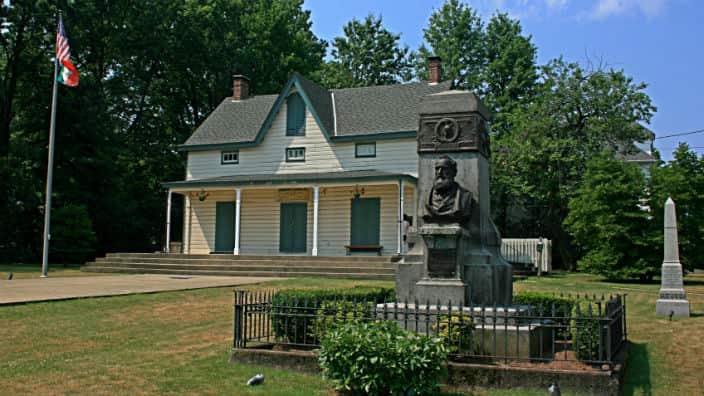 The Garibaldi Meucci house