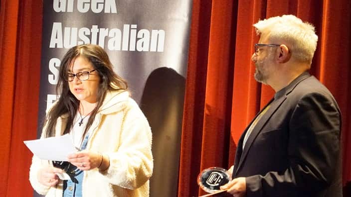 Kat Kotsonis, Jim Koutsoukos.