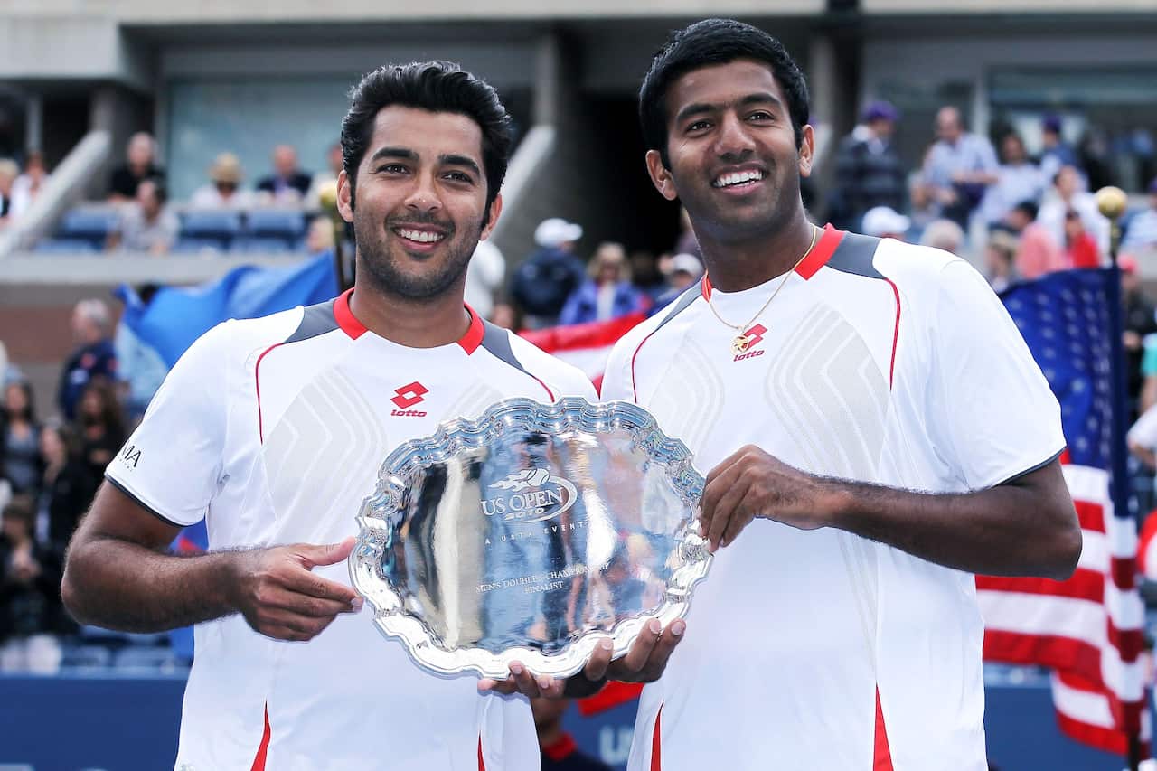Aisam-ul-haq and Rohan Bopanna