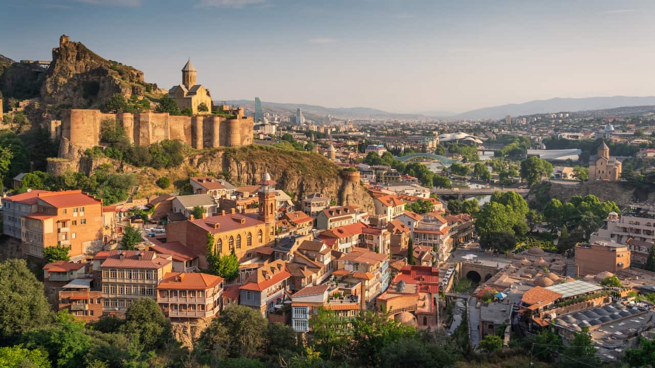 Tbilisi, the capital of Georgia