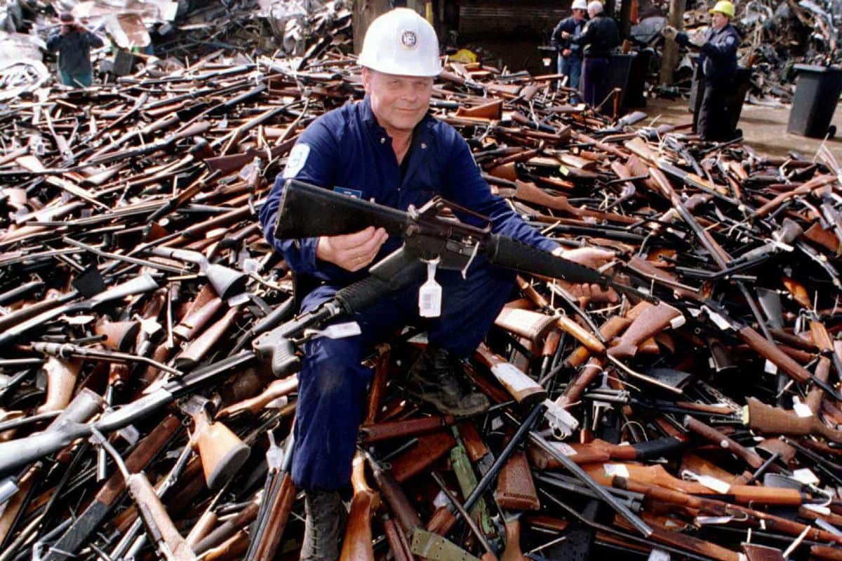 Australia is often held as a model for gun control.