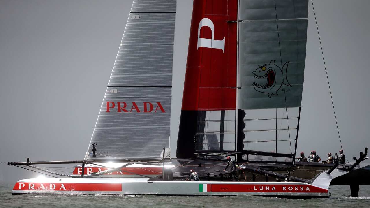 Luna Rossa, America's Cup Italian challenger.