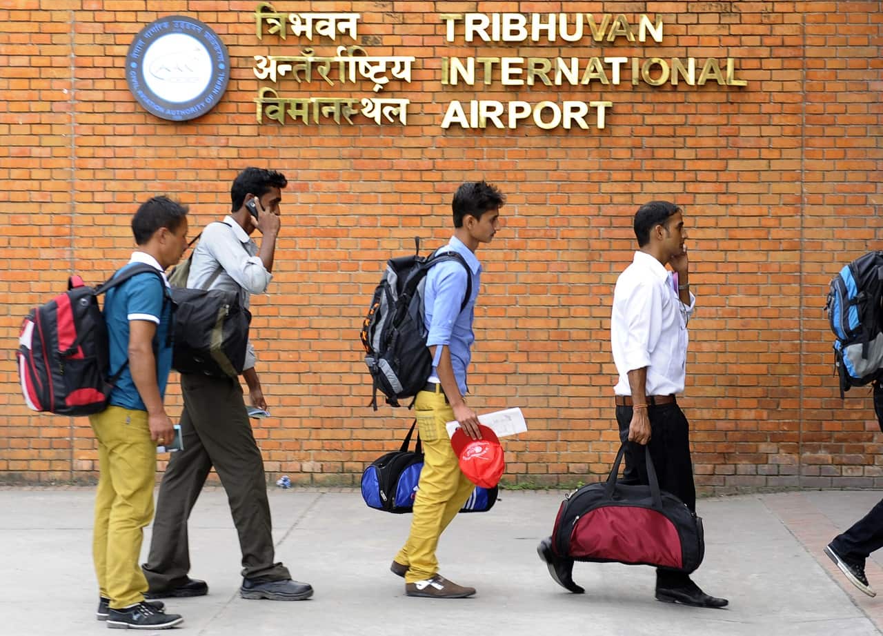 Nepal migrant workers