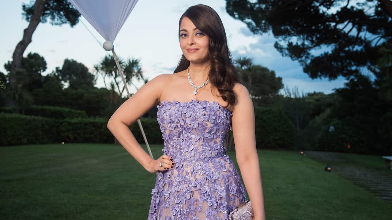 Actress Aishwarya Rai attends amfAR's 22nd Cinema Against AIDS Gala at Hotel du Cap-Eden-Roc on May 21, 2015 in Cap d'Antibes, France.