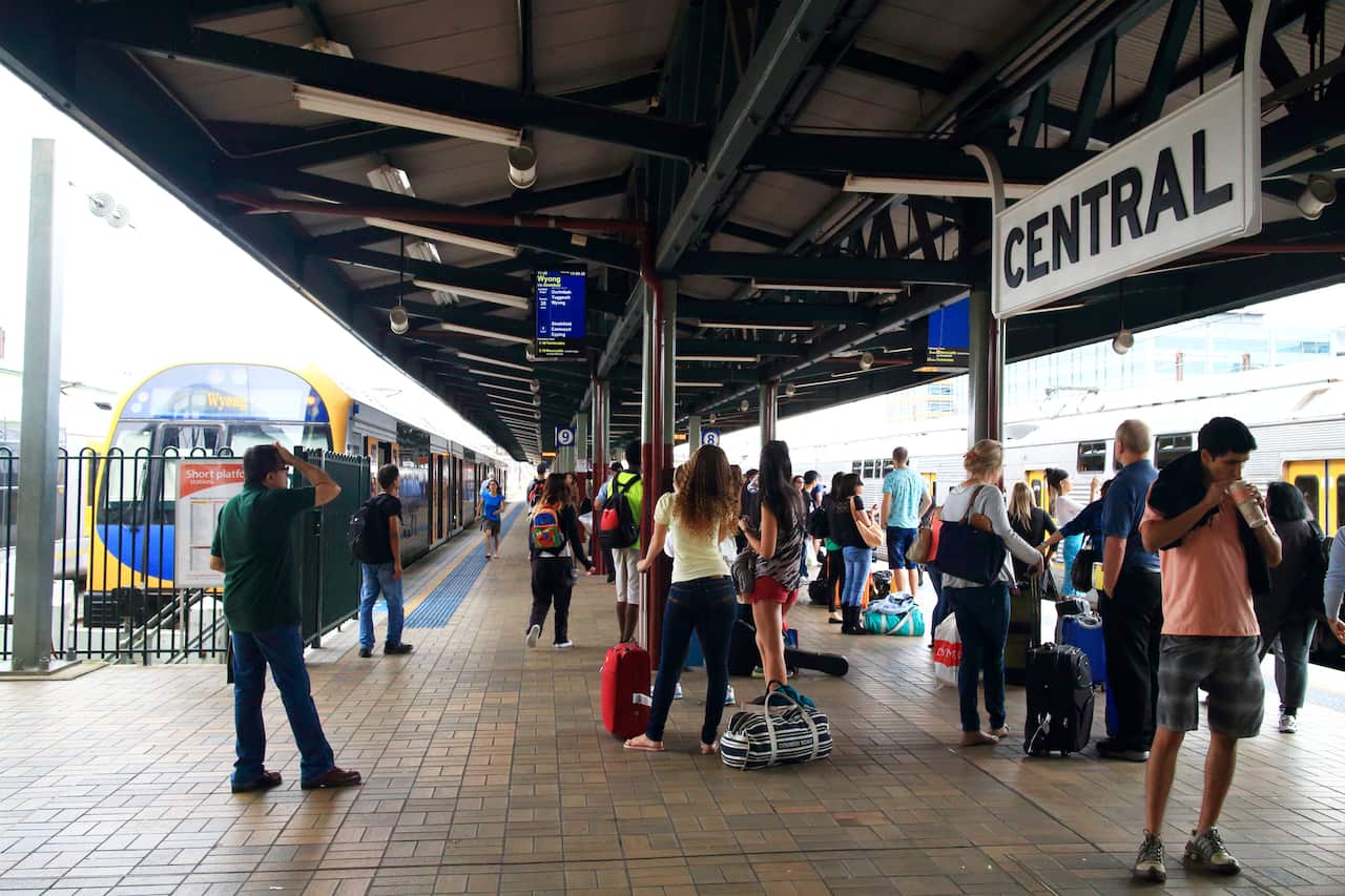 Sydney Central Station,Australia.