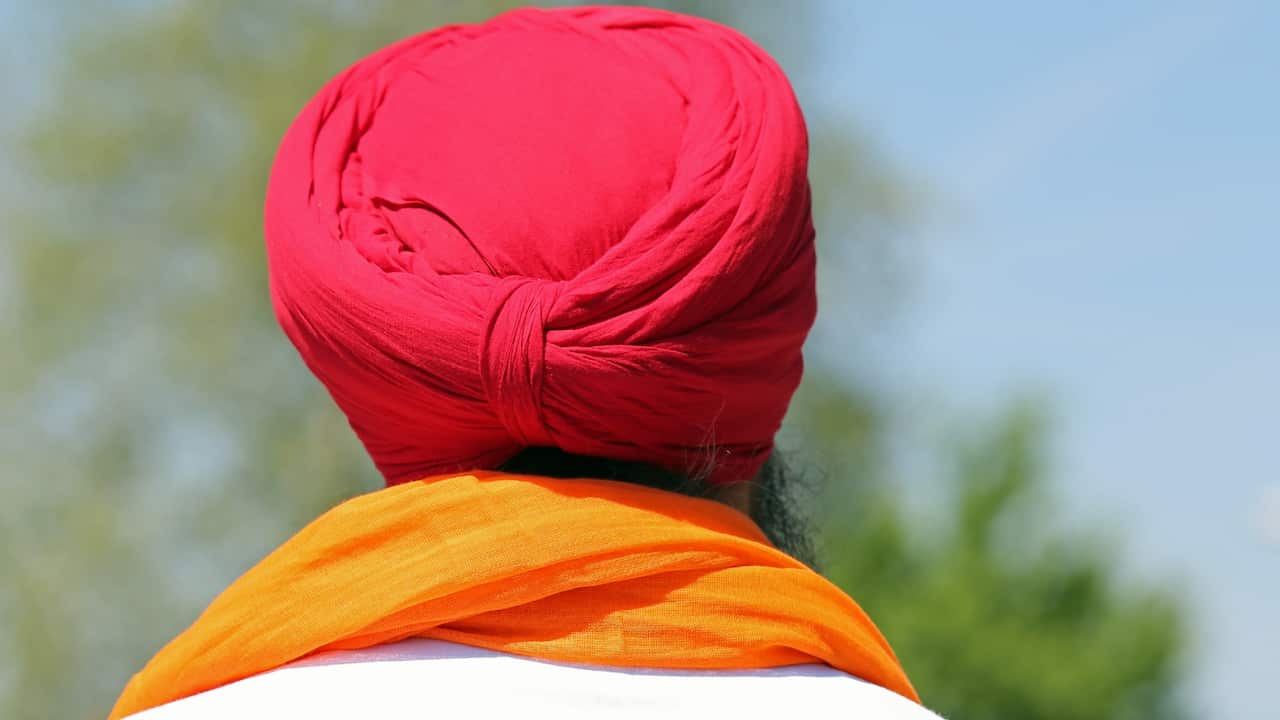 Representative image of a turban-wearing Sikh